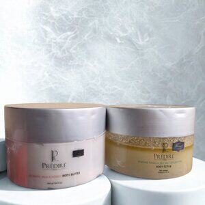 Predire Paris Coconut Shea Body Butter & Coconut Sea Salt Body Scrub